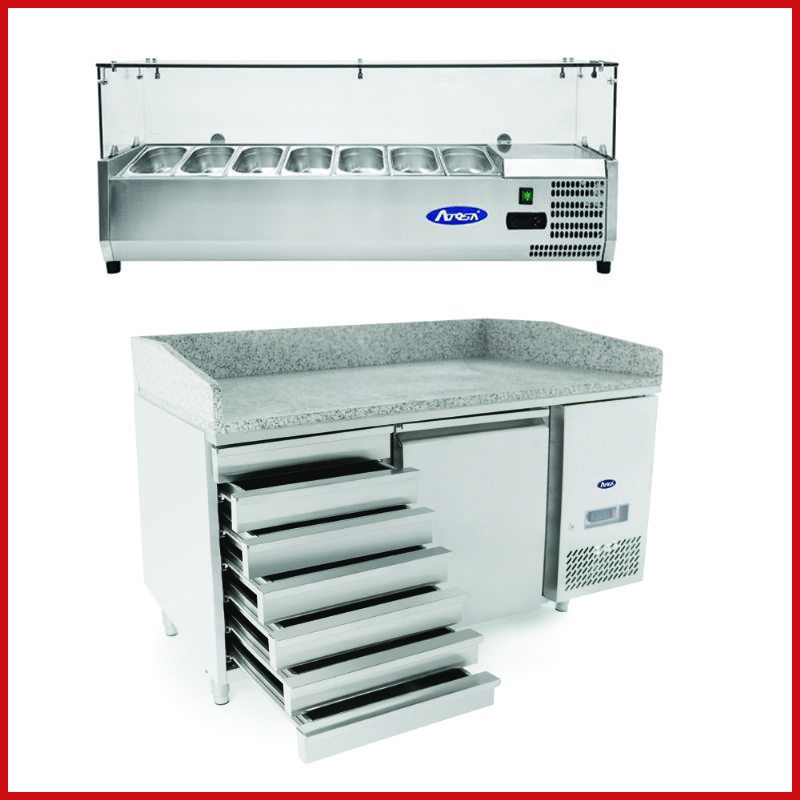 Atosa EPF3490GR Pizza Prep Table